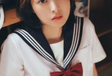 水手制服美女性感私房美女写真-妹子图