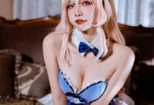 二佐Nisa –  海梦蓝色兔女郎[30P-653.1M]-妹子图