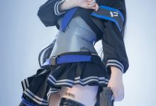 是一只熊仔 - NO.17 蓝色袖章 [25P-51MB]-妹子图