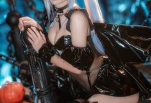 大大卷卷小卷 -  碧蓝航线雅努斯 万圣喵喵惊悚夜 [18P-135MB]-妹子图