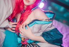 DJAWA Photo - Bambi - Spirit Blossom Ahri  [144P/1.59G]-妹子图