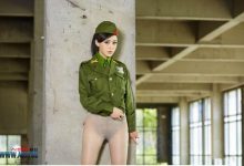 爱丝钻石套图 F6035 性感美丝小特务 66P-妹子图