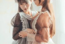 铁板烧鬼舞w -  NO.022 &爱老师&奶文-透明女仆[33P-278.6M]-妹子图