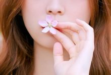 清新美女唯美迷人花海写真图片-妹子图