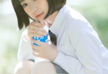 日系清纯美女学生制服养眼图片-妹子图