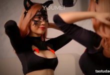 [YouMei尤美] 视频 2018.10.31 万圣节の狂欢 绯月樱-Cherry [1V]-妹子图