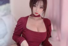 鬼畜瑶在不在w NO.044 - 红色毛衣[50P+2V／102MB]-妹子图