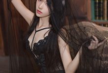 南桃Momoko - 黑内衣福利向 [18P-54.6MB]-妹子图