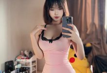 铃铛铛 - 粉色短裙 [14P-55MB]-妹子图