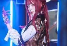 姐崎塔塔 -  星穹铁道 卡芙卡 [9P-57MB]-妹子图