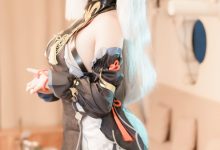 洛璃LoLiSAMA-申鹤-冷花幽露[83P+1V-1.06G]-妹子图