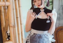 Natsuko夏夏子-熊猫女仆[64P+1V-851MB]-妹子图