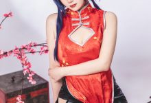 雪晴Astar-明日方舟-陈·旗袍[18P-55MB]-妹子图