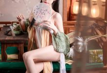 [蜜汁猫裘] 守财狐仙 粉黛 [56P+1V-1.85G]-妹子图