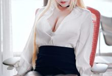 半半子-怨仇-办公室的意外[55P+1V-176MB]-妹子图