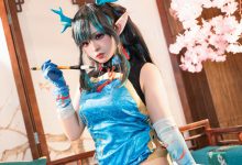 [橙风千雅&小和甜酒] 年夕旗袍双人御守 [189P 788MB]-妹子图