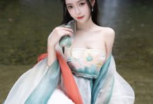 王馨瑶yanni 《绿色古装瀑布》原版写真 [112P-312MB]-妹子图