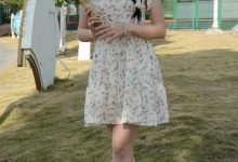 初夏女神 NO.159 双双 迎春碎花裙[140P+1V／5.68GB]-妹子图