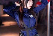 香草喵露露 -  2023年11月舰长 女警[40P+1V-1.54GB]-妹子图