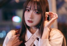 兔子Zzz不吃胡萝卜 - NO.23 邂逅樱花雨 [21P-239MB]-妹子图