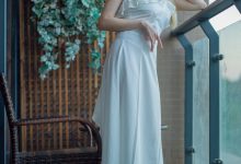 秋和柯基 - NO.87 白色连衣裙 [37P+2V-838MB]-妹子图