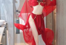 清妙《红色舞裙》原版写真 [93P-488MB]-妹子图