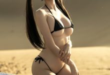 蠢沫沫 - NO.242 沙漠比基尼 [13P-115MB]-妹子图