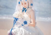 可爱人气Coser面饼仙儿 - 拉菲婚纱 [14P-98MB]-妹子图