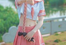 海藻酸钠 - NO.01 阿福jk [9P-64MB]-妹子图