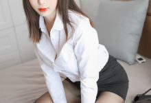 斗鱼主播w黑米粥w - 制服OL [34P-130MB]-妹子图