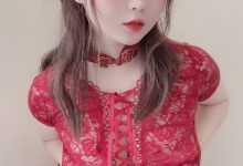 是依酱吖 - 红色旗袍 [25P-13MB]-妹子图