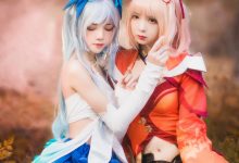 桜桃喵 - &疯喵ss 双人公孙离 [16P-334MB]-妹子图