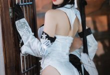 焖焖碳 -  碧蓝航线 鎮海 白黑礼服 [23P-182MB]-妹子图