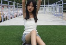 Pary摄影 NO.005 使出混身解数终于哄得表妹拍了套吊带美脚[172P／962MB]-妹子图