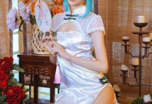 萌系小姐姐木绵绵OwO — 初音韶华 [20P-258M]-妹子图