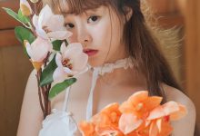 [BoLoLi波萝社]新刊 2017.07.24 BOL90 柳侑绮 白纱少女与花 [25+1P]-妹子图