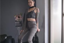 [IESS异思趣向] 2018.06.20 丝足便当241：《短网袜、长裤与职场》潇潇 [99P/208M]-妹子图