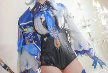 白露很白 - NO.01 优菈 [20P-73MB]-妹子图