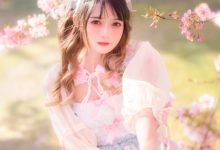 兔子Zzz不吃胡萝卜 - NO.18 粉色春天 [23P-124MB]-妹子图