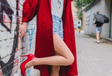 袜涩写真 VOL.080 热裤红高跟亮相 [93P／473MB]-妹子图