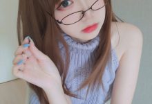 雪晴Astra NO.016 - 黑丝漏背毛衣[154P+19V／1.51GB]-妹子图