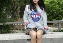 奈丝写真 NO.147 长廊石凳上的软妹-翼宁 [38P+607M]-妹子图