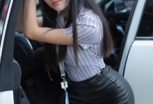 [IESS异思趣向] 2024.01.29 丝享家 1650 婉萍《超短皮裙》[85P-82MB]-妹子图