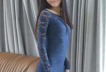 [IESS异思趣向] 2023.10.11 丝享家 1556 婉萍《蓝色镂空包臀裙》[86P-99.3M]-妹子图