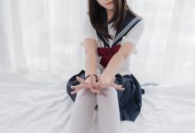 蜜汁猫裘 NO.005 猫耳JK [40P-110MB]-妹子图