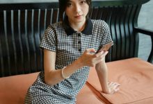 [IESS异思趣向] 2021.08.07 丝享家882：小六《下午茶的格子短裙》[86P／149MB]-妹子图