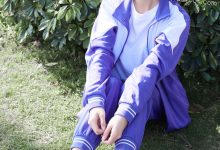 [见新摄影]NO.011-梦回学生时代 公园校服棉袜裸足【套图+视频-2.95G】-妹子图