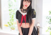 都市丽人高腰牛仔热裤长腿美女【套图+视频-39.7G】-妹子图