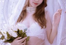 黑川 NO.027 白色婚纱 [27P-319MB]-妹子图