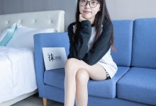 [BoBoSocks袜啵啵]NO.015 稚予-阿迪板鞋、白色短棉袜、肉丝[135P+1V／3.05GB]-妹子图